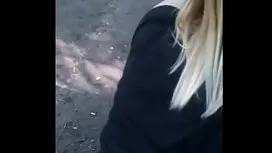Matura blonda din romania suge pula si face sex