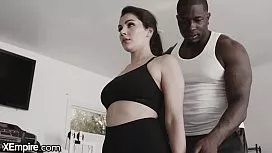 Antrenament Fitness Si Sex Cu Negru Dotat