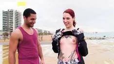 Silvia Rubi O Curva Pe Plaja Fututa De Negru Dotat